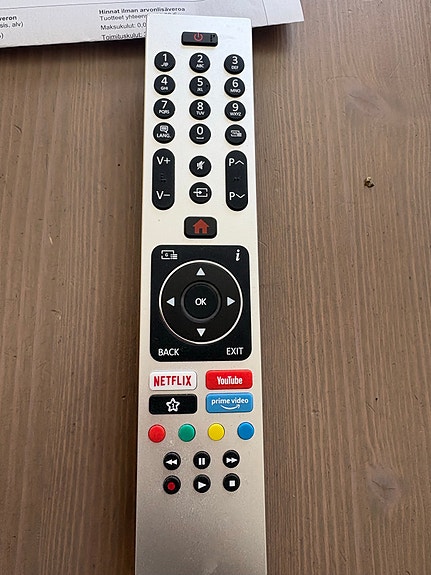 Philips smart tv kaukosäädin uusi
