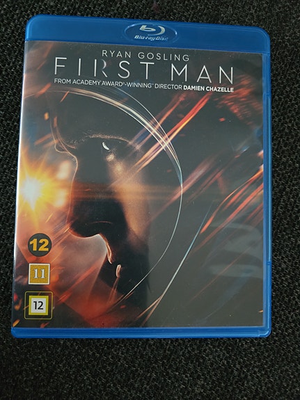 First Man Blu-ray elokuva