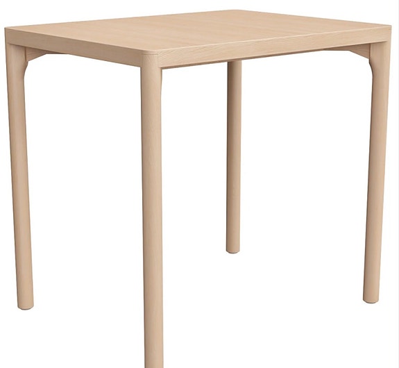 RÅVAROR ruokapöytä 60×78 cm – tammi