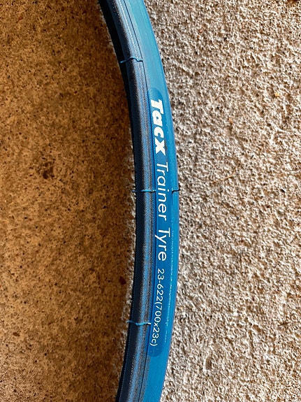 Tacx Trainer Tyre 23-622 harjoitusvastusrengas sininen