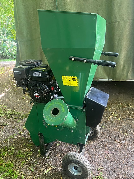 Lifan 6,5 hp bensakäyttöinen oksasilppuri vihreä