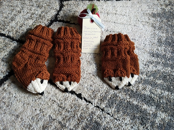 Panda Kettu sukat ja lapaset