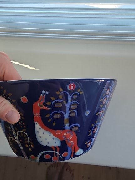 Iittala Taika kulho sininen, iso 2,8l