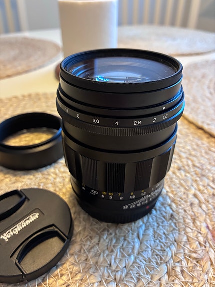 Voigtlander Nokton 75mm f1.5 ASPH Nikon Z