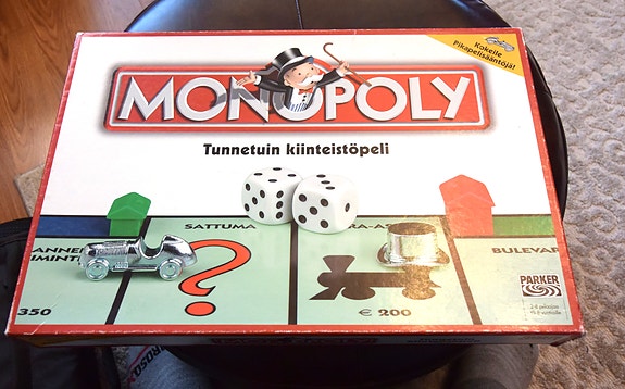 Monopoly lautapeli suomenkielinen