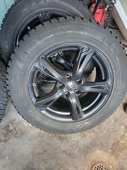 Ronal 5x120 18 tuumainen sarja, 255/55-18, transporter, X5, x3 jne.