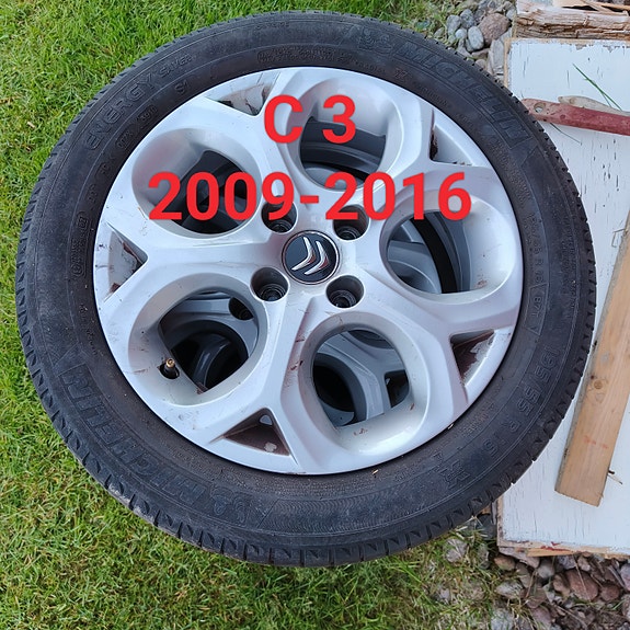 C3 2009-2016 kesärenkaat aluvanteilla