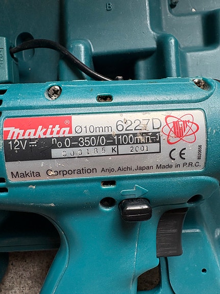 Makita 6227D 12V akkuporakone
