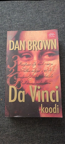 Dan Brown Da Vinci - koodi -kirja. UUSI.