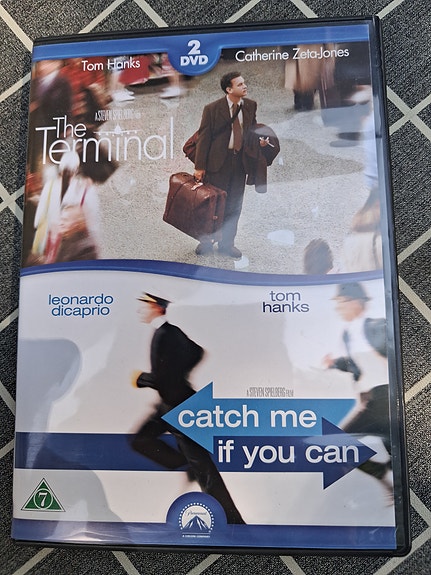 The Terminal & Catch Me If You Can DVD-elokuvat