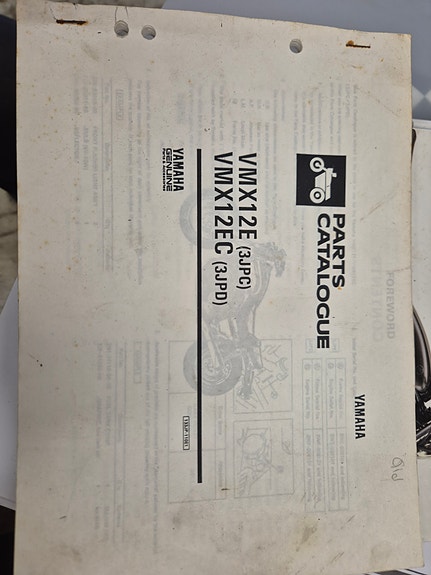Yamaha V-max1200 Service manual ym.