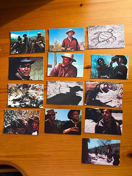 Hellas High Chaparral-purukumikeräilykortit