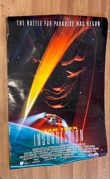 Star Trek: Insurrection (Star Trek – kapina) elokuvajuliste