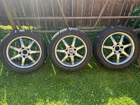 3kpl Linglong GreenMax Winter Grip 205/65R16 + alumiinivanteet 4x100