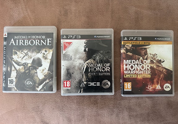Medal of Honor -pelit PS3
