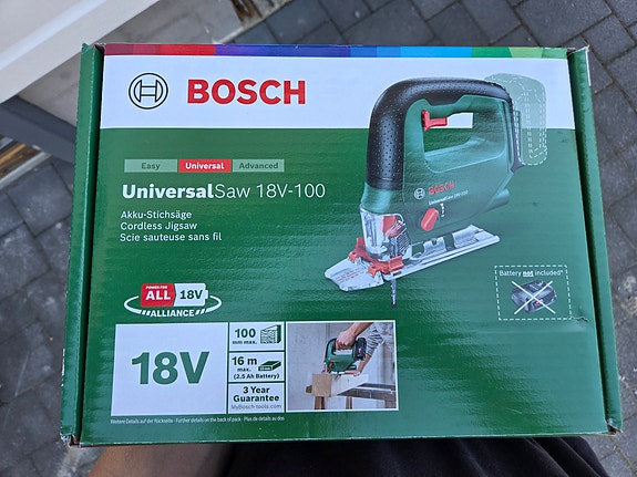 Bosch UniversalSaw 18V-100 pistosaha 18V