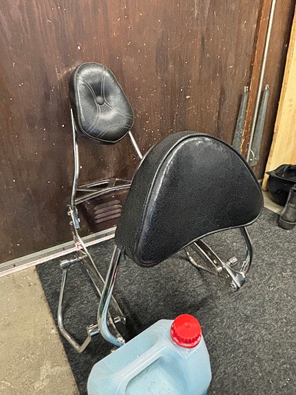 Yamaha dragstar, selkänojat, tarakka, laukunraudat