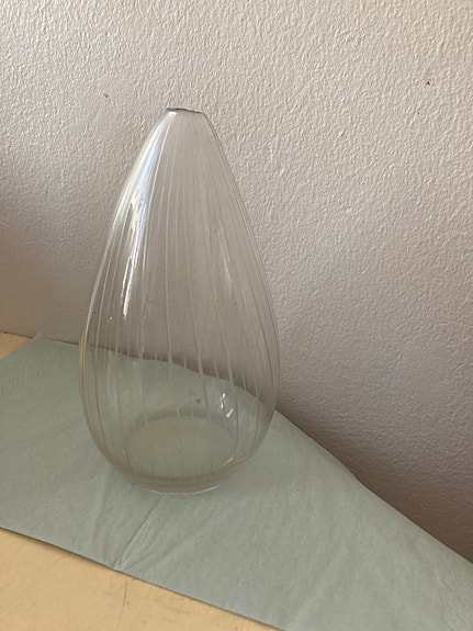 Tapio Wirkkala Iittala Sipuli-lasimaljakko