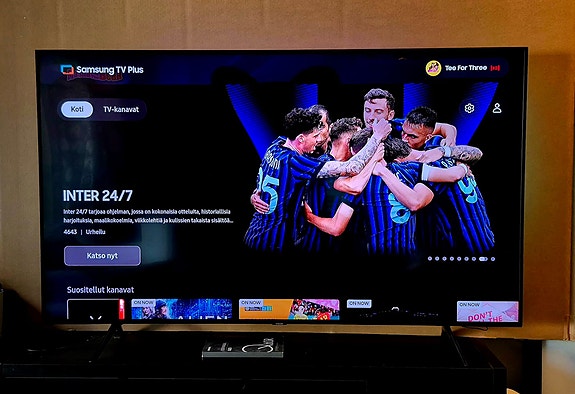 Samsung QLED 65" 100 Hz tv
