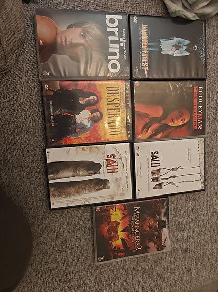 DVD-elokuvapaketti 7 kpl