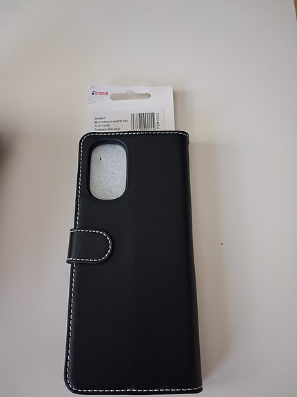 Motorola Moto G51 suojakotelo lompakkokuori musta