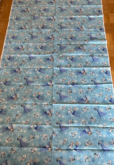 Disney Frozen kangas / lasten huone verho jne