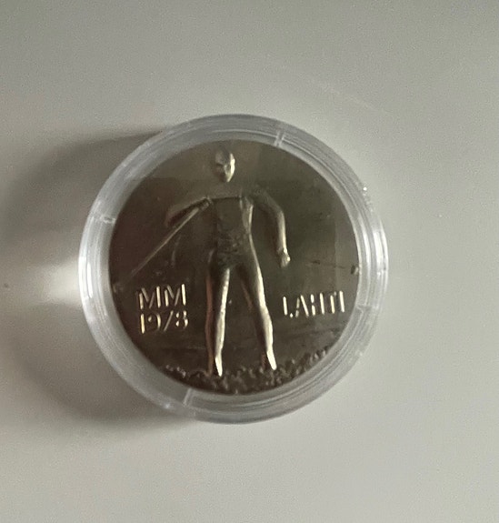 Lahti MM-hiihto 1978 kolikko 25 markkaa