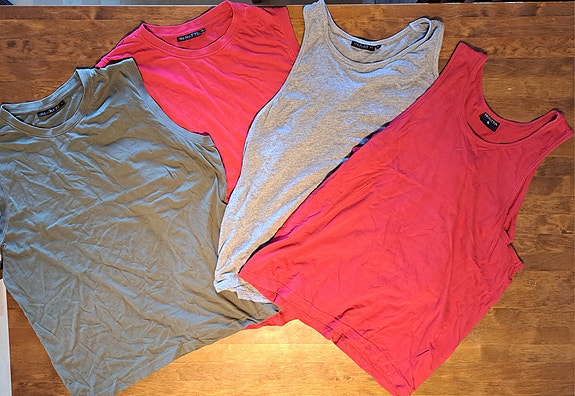 Miesten hihattomat 4kpl, XL
