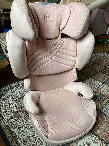 Cybex Solution T i-fix Plus peach pink turvavyöistuin