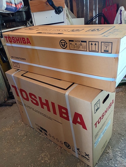 Toshiba jäähdytyskäyttöön ilmalämpöpumppu / ilmastointilaite