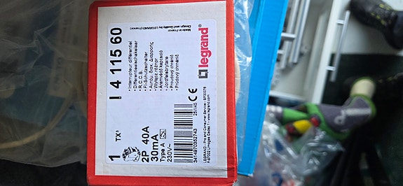 Legrand  2P 40A 30mA tyyppi A vikavirtasuoja