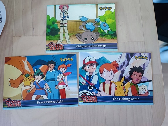 Pokemon 3 x Screen Snaps kortit