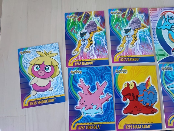 Topps Pokemon kortit x 7 (6/11 myyty)