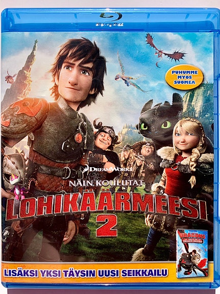 Näin koulutat lohikäärmeesi 2 Blu-ray