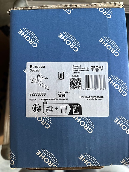 Grohe Euroeco Special pesuallas/suihkuhana