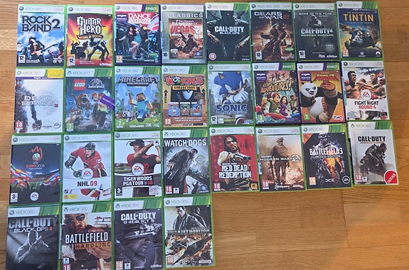 Xbox 360 -pelejä