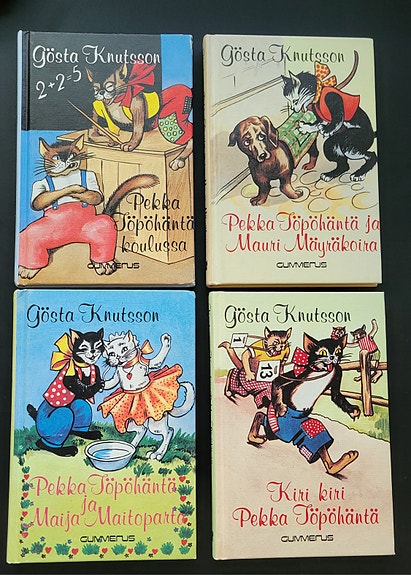 Pekka Töpöhäntä kirjoja