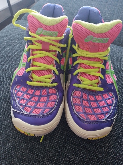 Asics Gel Blade 4 sisäpelikengät koko 38, violetti/pinkki