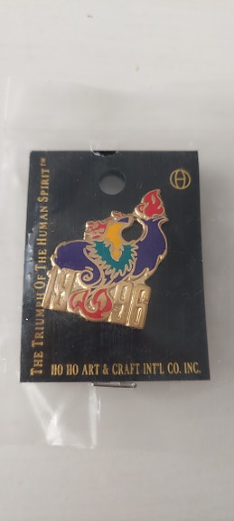 Ho Ho Art & Craft rintaneula 1996 värikäs
