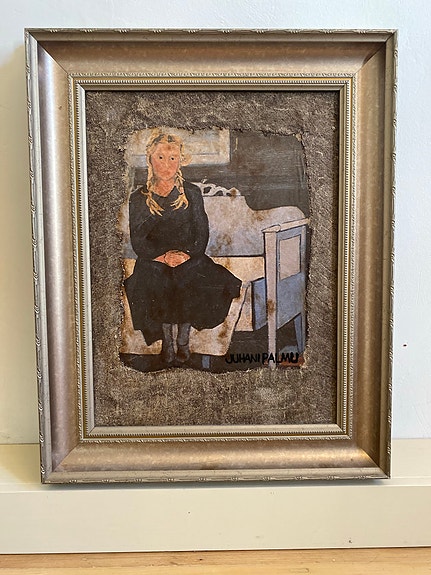 Juhani Palmu taulu, 41,5 x 51,5 cm