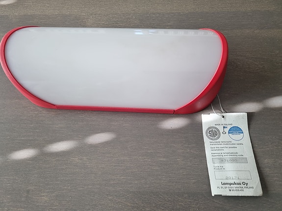 Retro seinävalaisin Lampukas Oy (Tuote 28171) – Käyttämätön!