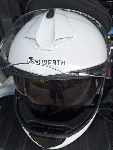 Schuberth C3 Pro moottoripyöräkypärä koko XL valkoinen