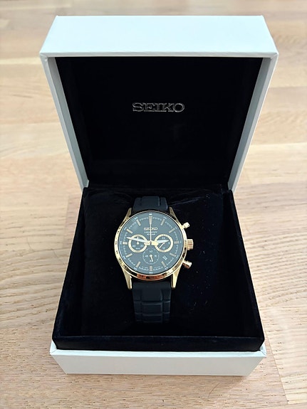 Miesten Seiko Chronograph rannekello