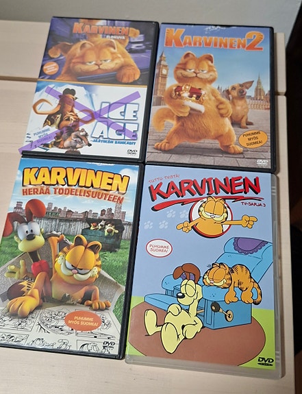 Karvinen DVD-setti