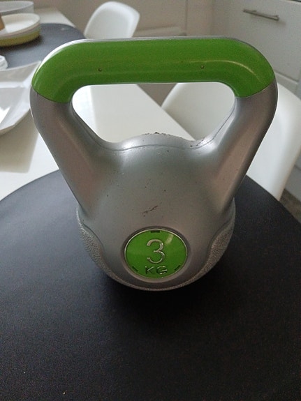 Kahvakuula 3 kg harmaa-vihreä