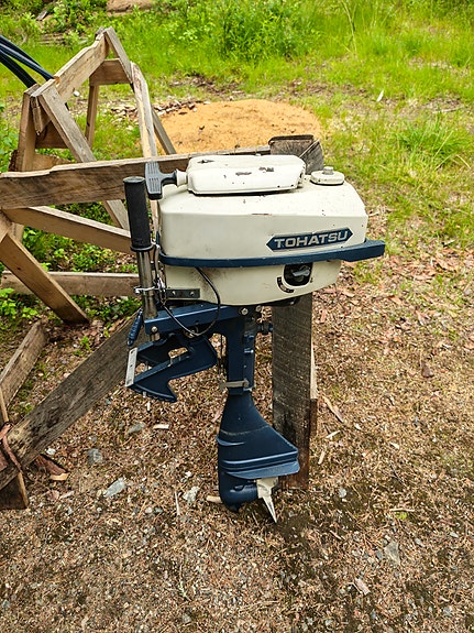 Tohatsu 5hp perämoottori