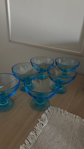Iittala jälkiruokakulhot 6kpl