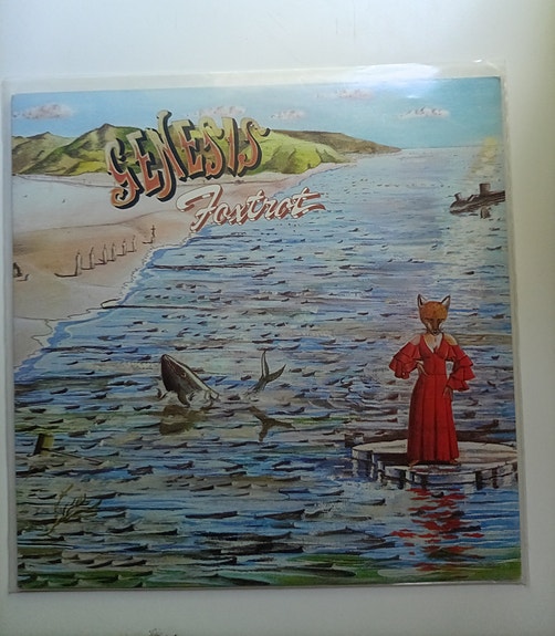 Genesis Foxtrot LP-levy vinyyli