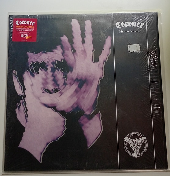 Coroner Mental Vortex vinyylilevy