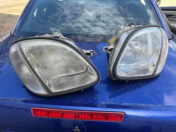 Mercedes Benz r170 SLK etuvalot